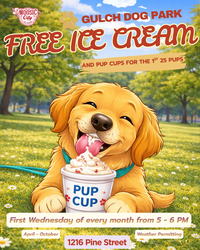 Gulch Dog Park | Every First Wednesday of the Month