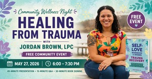 Free Community Event with Jordan Brown, LPC