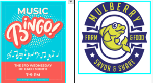 Music BINGO and Mulberry Farm and Food Truck