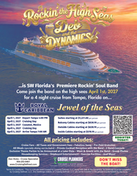 Deb & the Dynamics VIP Cruise - For best rates, book by May 8, 2026
