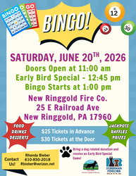 BINGO/BASKET RAFFLE