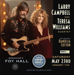 Godfrey Daniels 50th Golden Jubilee! – Featuring Larry Campbell and Teresa Williams