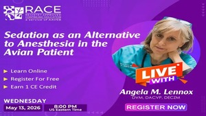 Sedation as an Alternative to Anesthesia in the Avian Patient