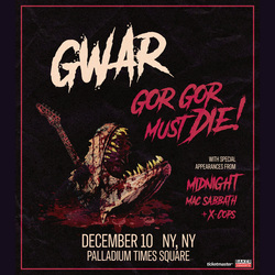 GWAR – Gor Gor Must Die Tour in NYC