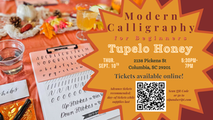 Modern Calligraphy at Tupelo Honey