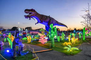 LuminoCity’s Dino Safari Lights Festival Roars Into Charlotte/Concord
