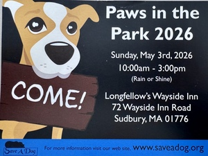 Paws in the Park 2026