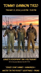 Tommy Gannon Trio @ Sunsets Riverfront Bar & Restaurant | Neptune