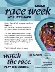 Puttshack Miami Revs Up for Miami Race Week