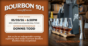 Bourbon 101 Class with Donnis Todd