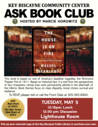 Ask Book Club: The House is on Fire
