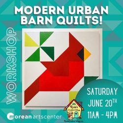 Modern Urban Barn Quilts! with Laura York