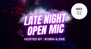 Late Night Comedy Open Mic & Free Tre Sorelle Pizza