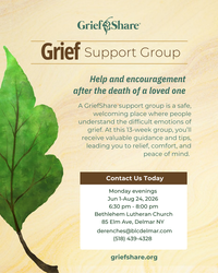GriefShare Support Group