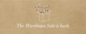 Sid & Ann Mashburn Warehouse Sale