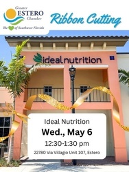Ribbon Cutting for Ideal Nutrition