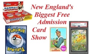 New England's Biggest Free Admission Card Show