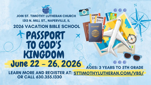 Passport to God's Kingdom - Vacation Bible School June 22-26