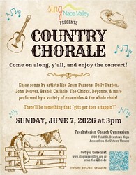 COUNTRY CHORALE presented by Sing Napa Valley