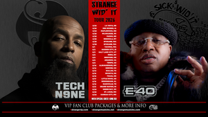 TECH N9NE & E-40 - STRANGE WID’ IT TOUR - May 19 – Nashville – Marathon Music Works