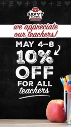 Louisiana Sliders Celebrates Educators During National Teacher Appreciation Week!