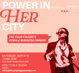 VENDORS ONLY: DEPOSIT for Power in Her City