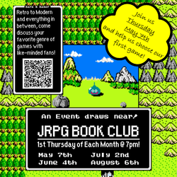 JRPG BOOK CLUB @ Bard and Baker