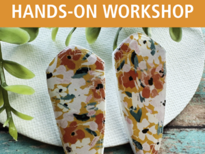 Botanical Clay Earrings Summer Blooms