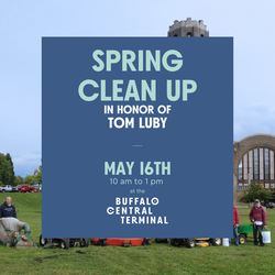 Spring Clean Up in Honor of Tom Luby
