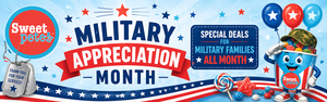 Sweet Pete's May is Military Appreciation Month