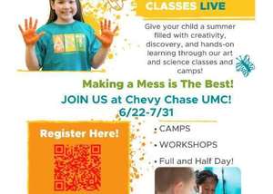 Summer Camp w/Kidcreate Bethesda (Ages 3-10)