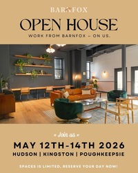 Barnfox Hudson Open House — A Free Day, On Us!