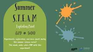 Exploding Paint: Summer STEAM
