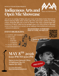 Indigenous Arts and Open Mic Showcase