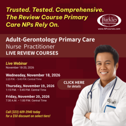 Live Webinar Adult-Gerontology Primary Care Nurse Practitioner BLITZ Certification Review