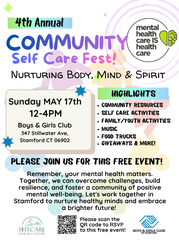 Mental Health Care IS Health Care Community Self Care Fest