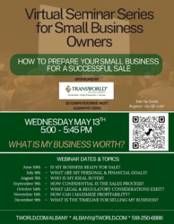 Transworld Business Advisors of Albany’s Virtual Seminar Series