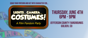 Lights... Camera...Costumes! A Film Fandom Party