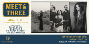 Meet & Three: Local Music Showcase Set for June 9 at Harken Hall