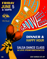 Salsa Groove: Dance Class & Happy Hour