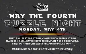 Urban South Hosts May The Fourth Puzzle Night
