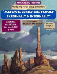 Opening Reception of "Above & Beyond: Externally & Internally": MFA Gallery's Juried Group Showcase