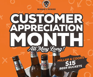 Wings & Rings Guest Appreciation Month