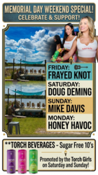 Memorial Day Weekend at Jiggs Landing One cover charge, four bands!