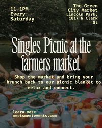 Singles Picnic at the Green City Market