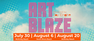 ArtBlaze on the Beach