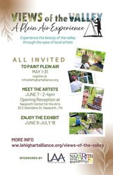 Views of the Valley: A Plein Air Experience Reception