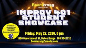 FREE IMPROV SHOW! 401 Student Graduation Showcase
