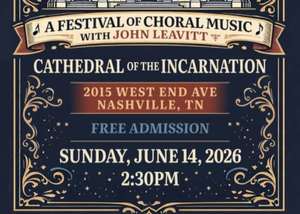 Music City Sings: A Festival of Choral Music