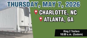 Online Trailer Auction Salisbury NC Hampton GA May 2026 Bidding Event